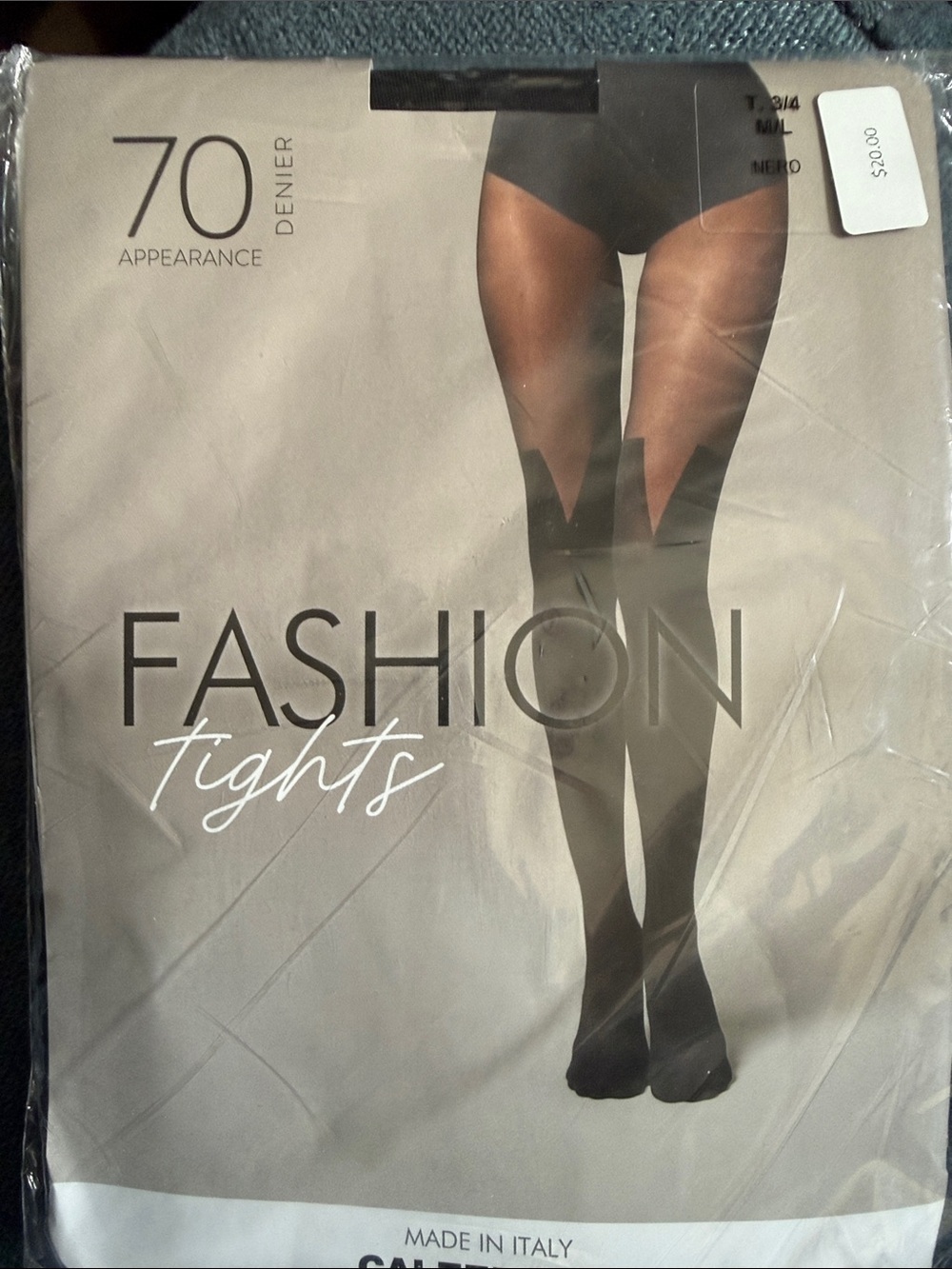 Fashion Tights 70 Denier Black Hosiery
